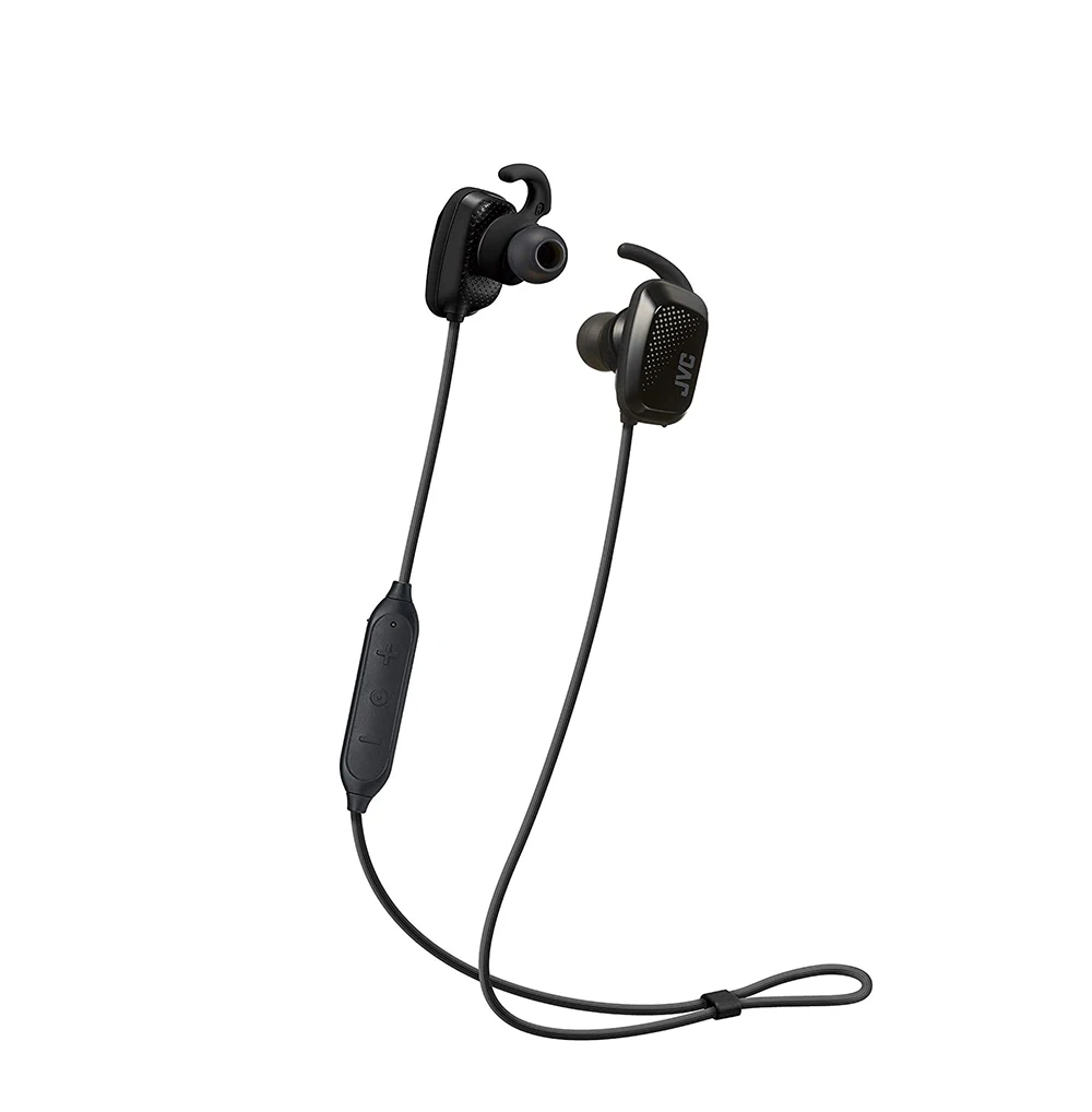 JVC HA-ET65BV-BE-Bluetooth in-Ear headphones and BiomechEngine training support (black)