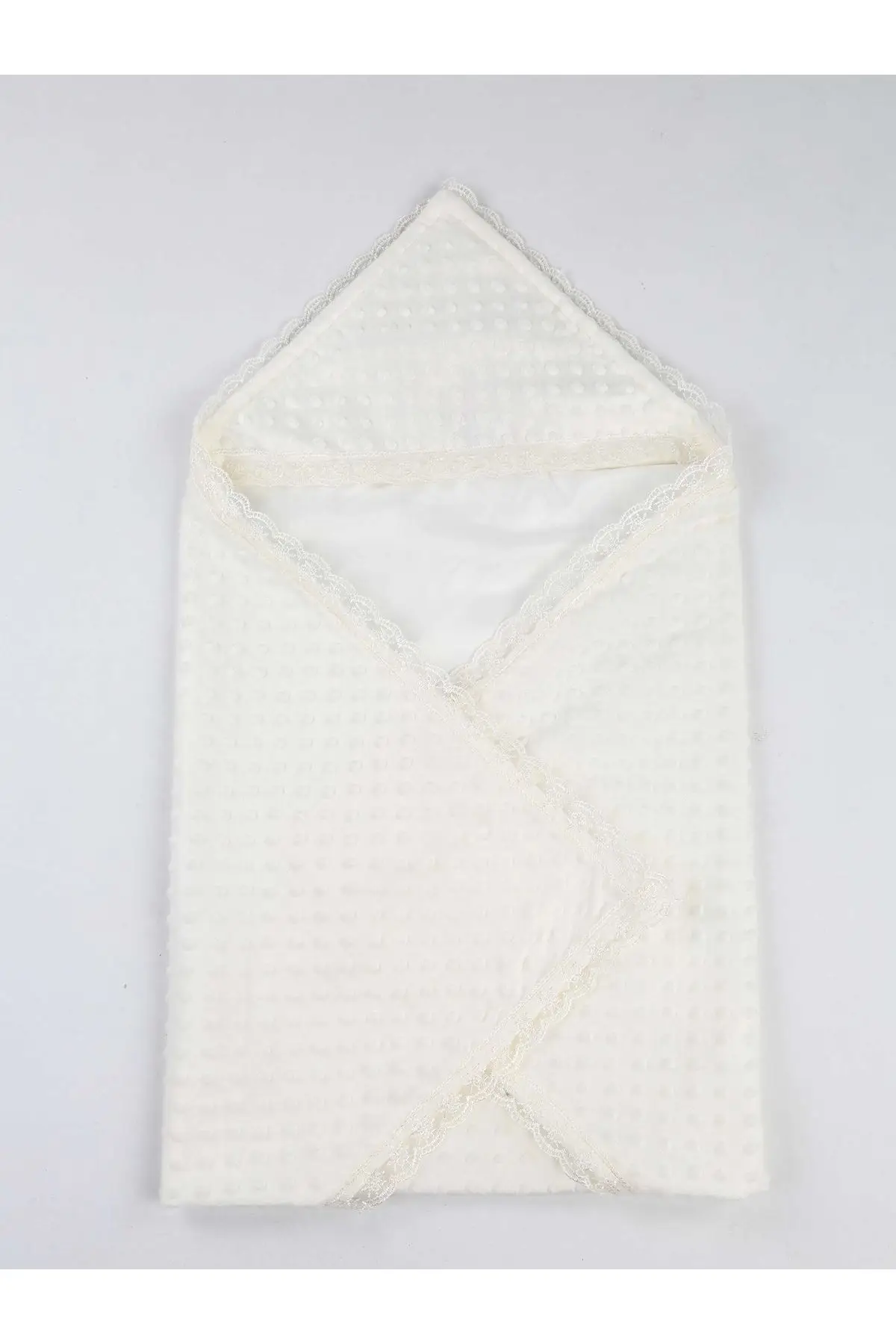 White 85 X85 cm Baby Swaddle Blanket