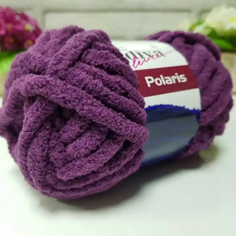 Special Polyester Polaris Knitting Thick Yarn - 10 Color Options - 36m - Accessory Materials - Beret - Blanket - Sweaters - Cardigans - Scarves - Amigurumi - Vests - Finger - Jumbo - Home Textile - DIY