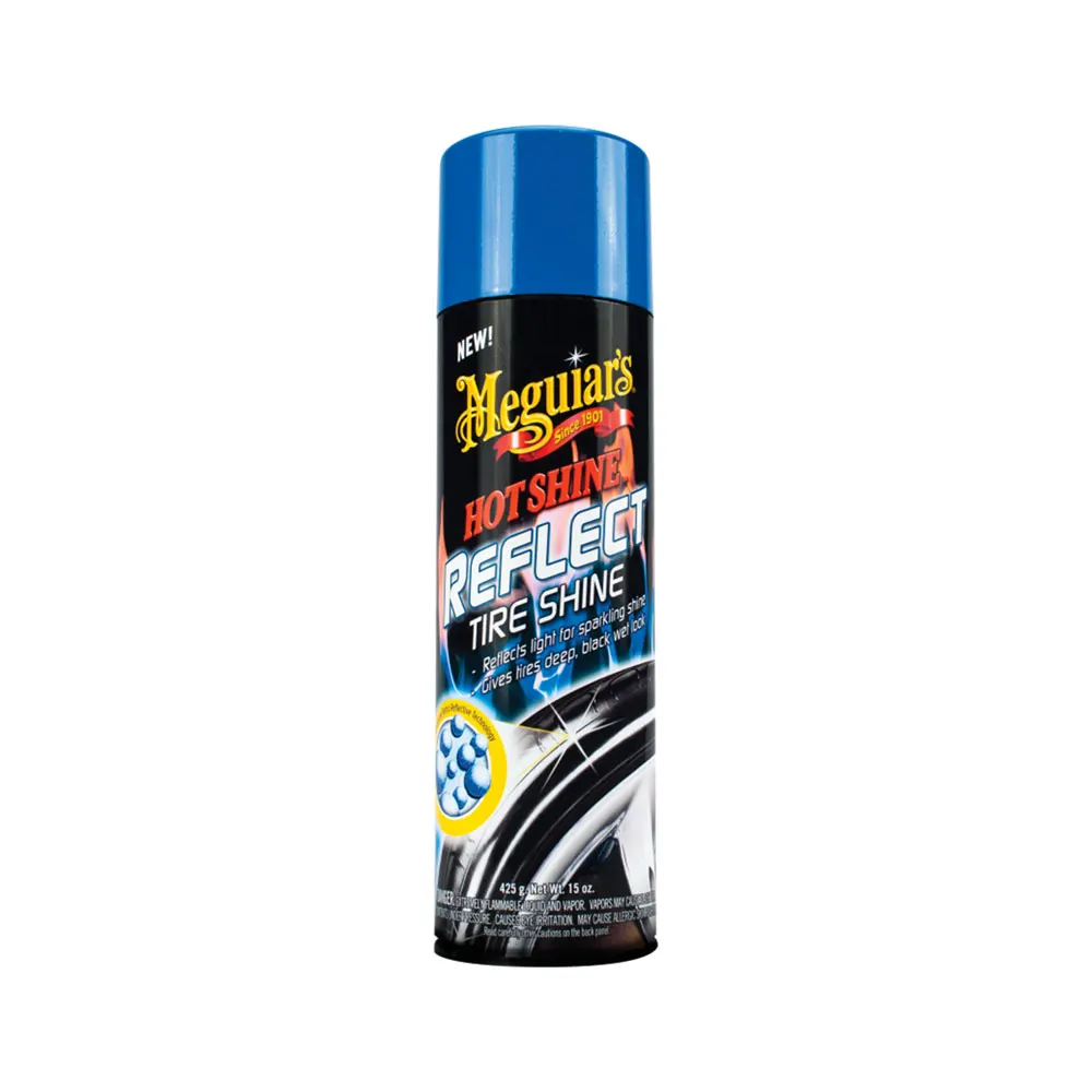 Meguiar's G192215EU Hot Shine Reflect Tire Shine, cleaner polished for tires, 425 g