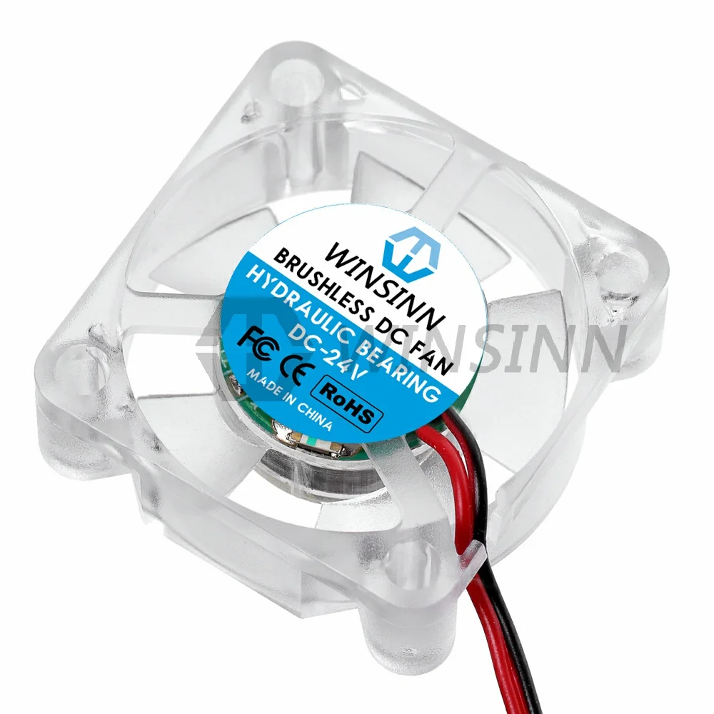 WINSINN 3010 30mm RGB Fan Color Led DC 5V 12V 24V Hydraulic Bearing Brushless Cooling 30x10mm 2PIN