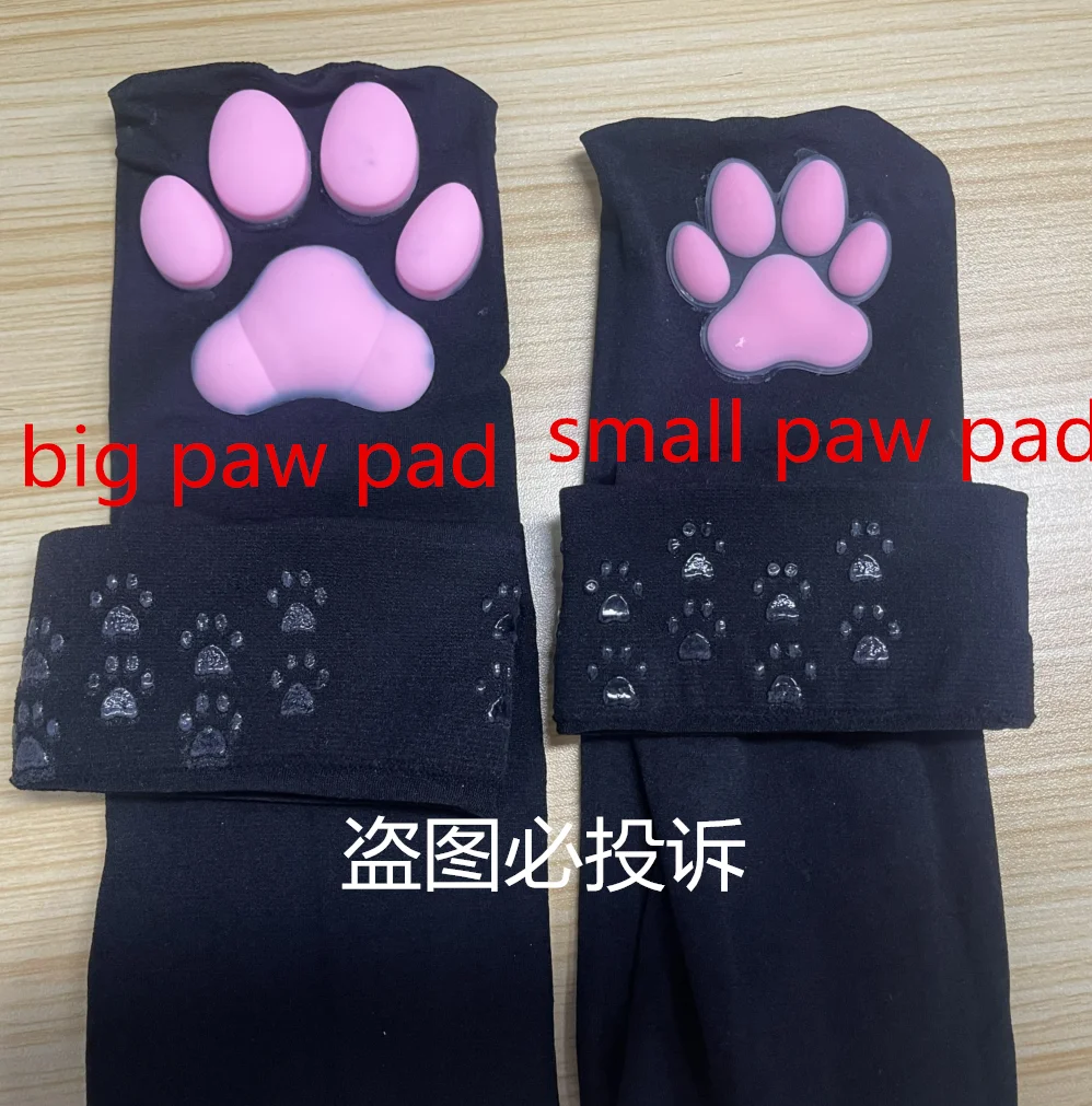 Pawpads Socks Stockings Casual Cotton Thigh High Over Knee Sexy Socks Girls Womens Female Cute Soft Cat Paw Cosplay Socks Gloves