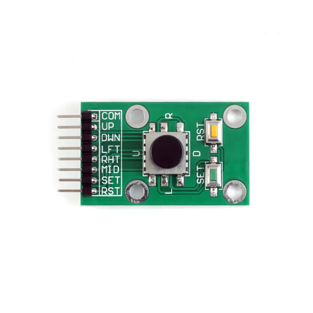 Taidacent 5 Direction Navigation Button Module MCU AVR Game Navigation Joystick Independent Keyboard Switch Push Button Module