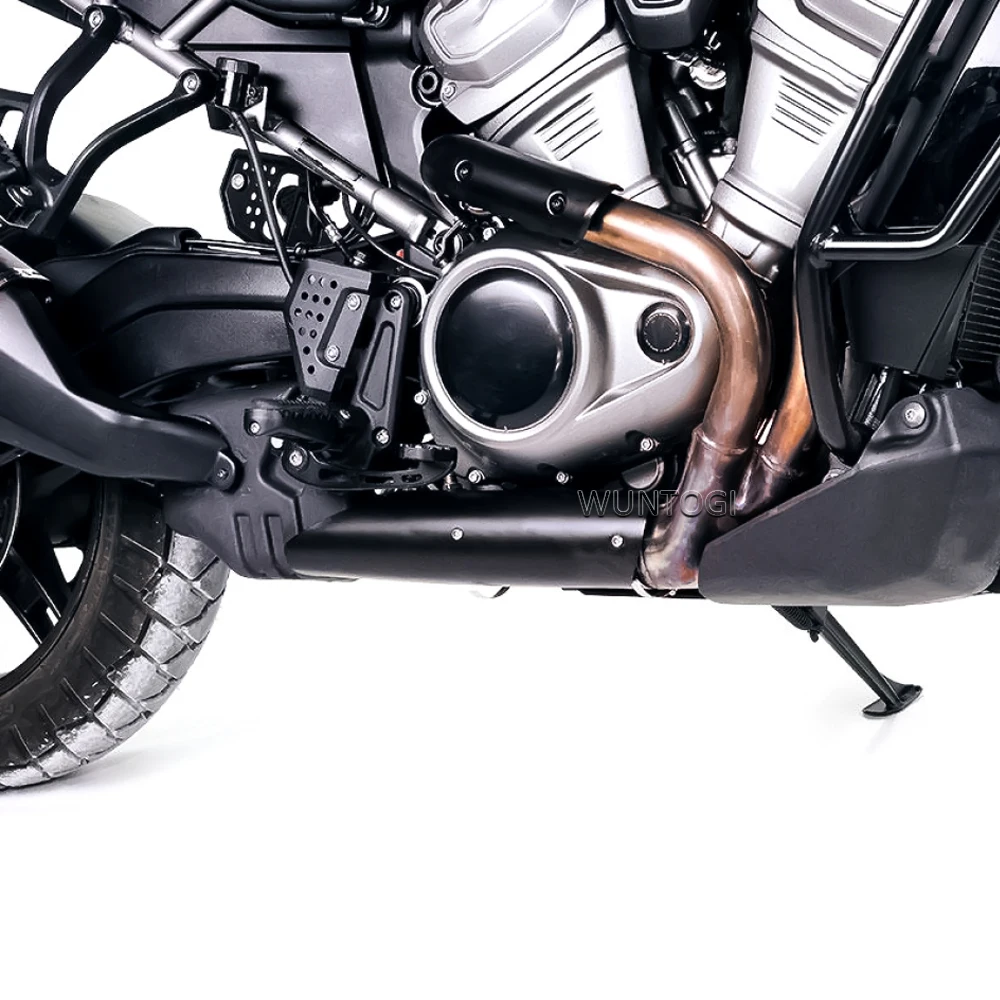 NEUER Motorrad-Auspuff-Hitzeschutzschild passend für HARLEY PAN AMERICA 1250 PA1250 PANAMERICA1250 2021 2022 Schalldämpfer-Hitzeschutzschild – Detail 3