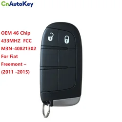 CN017003 OEM Smart Key for Fiat Freemont 2011-2015 3 Buttons 433MHz PCF 7953/7945 46 Chip FCC M3N-40821302 Keyless Go