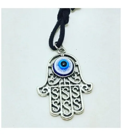 FATIMA hand pendant with Turkish eye (evil eye amulet) 3cm