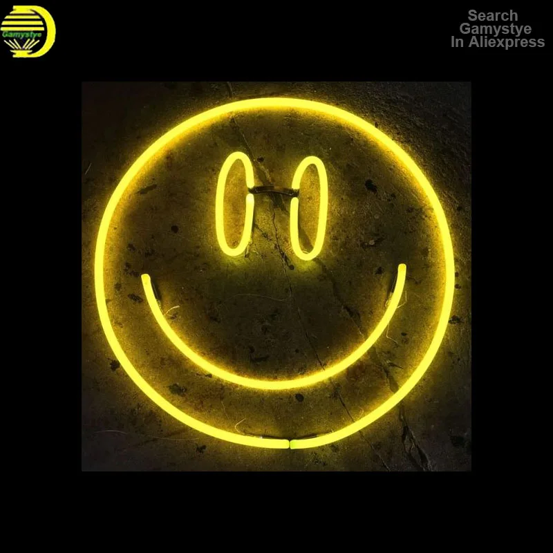 Neon Sign Light For Moon Stars Smiley Home Sign Good Vibes Attract light Aesthetic Bedroom Decor Neon Light Lamp Beer Bar Lamps