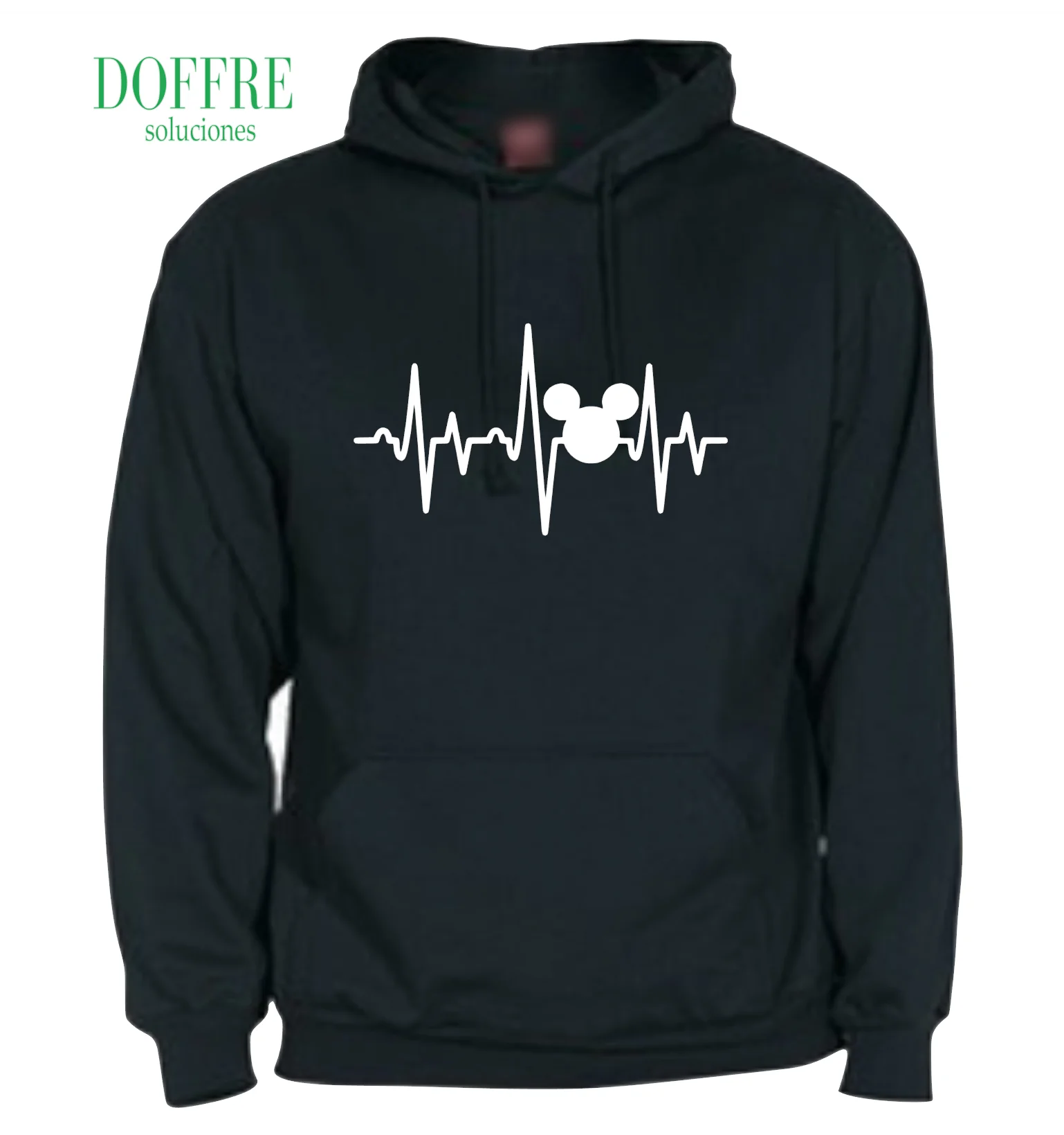 MICKEY MOUSE hoodie heart rate clothing Man Woman Child