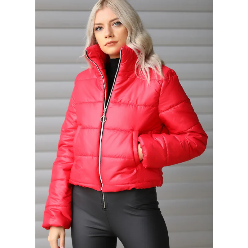 Down Jacket Winter Dresses Luxury Woman Coat Femme Anoraks Women Large Warm Women's Winter Fashion 2021 Spring Fashion Zipper