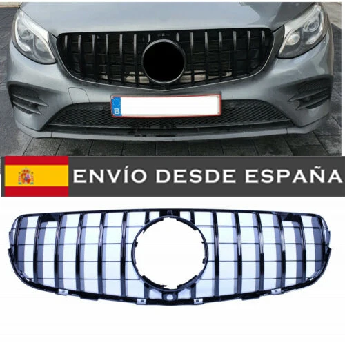 For Mercedes GLC/GLC Coupe 15-19 Black Glitter Pan American Grill