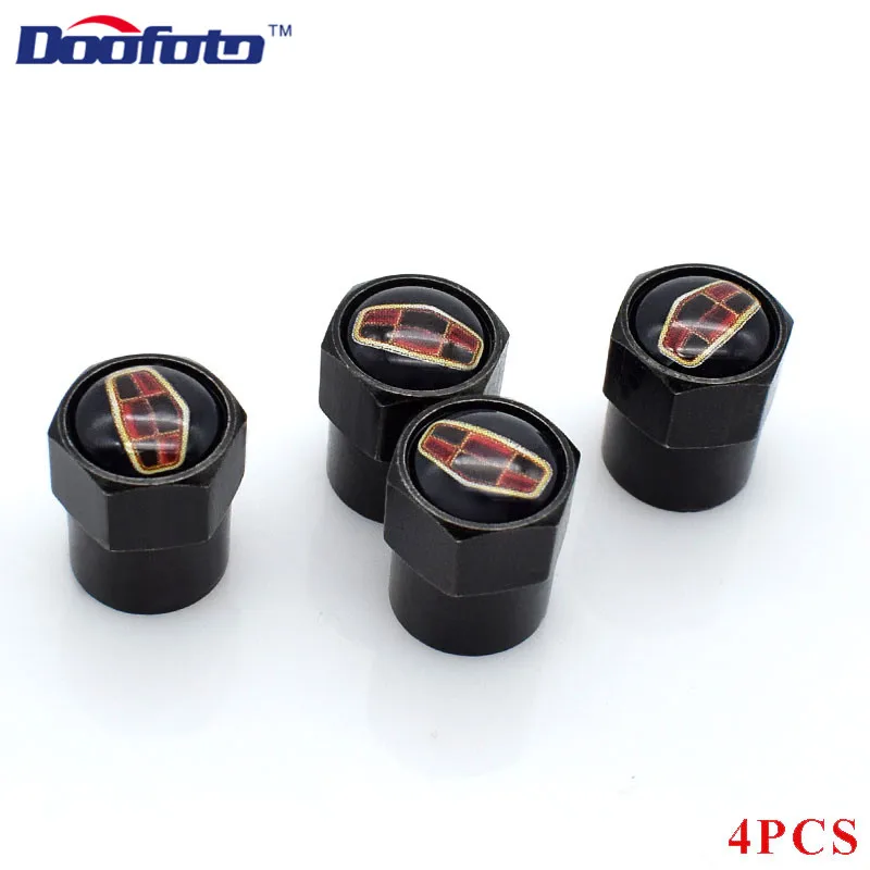 Doofoto 4x Car Valve Caps For Geely Emgrand X7 EC7 Atlas Boyue CK2 GC6 Parts LC Accessories Wheel Tyre Tire Stem Protective Case