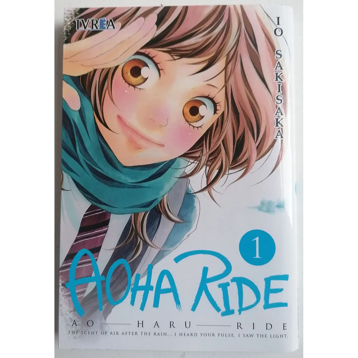 MANGA SHOJO, AOHA RIDE No. 1, year 2021, ED. IVREA, authored by IO SAKISAKA , COMIC in Spanish, TBEO, REIMPRESION