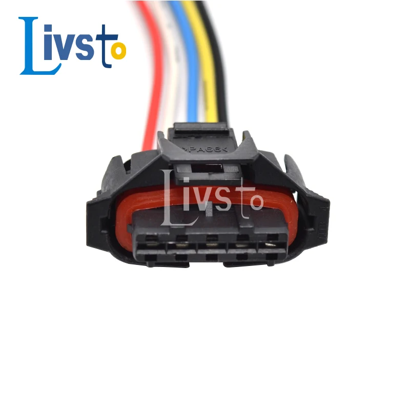 1 Sets 5 Pin Female Waterproof Auto Wire Harness Connector MAF 1928403738 BSK Oxygen Sensor Plug For Bosch 3.5mm