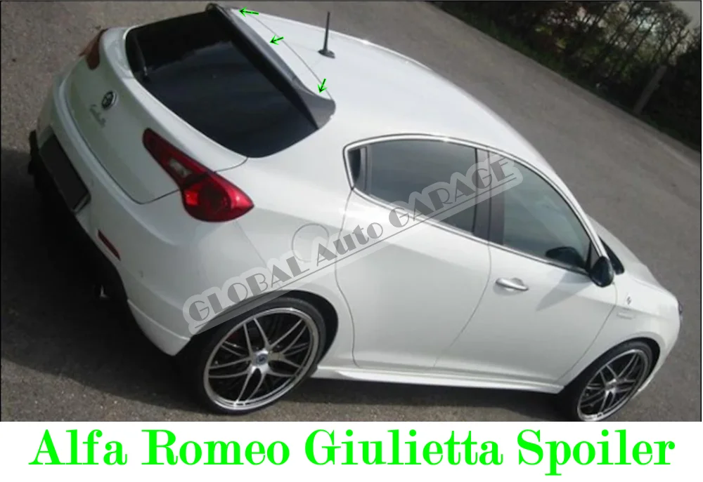 

For Alfa Romeo Giulietta Spoiler 2010-2020 Auto Accessory Universal Spoilers Car Antenna Car Styling Diffüser Flaps Splitter