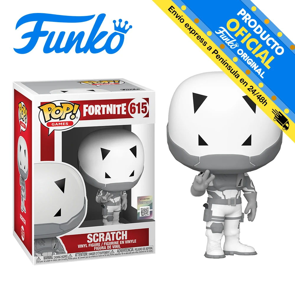 FK48462 FUNKO POP! Fortnite - Scratch, original decorative toys