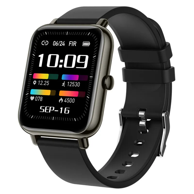 

1.69" Touch Screen Women Men Smart Watch Heart Rate Sleep Monitor Remote Camera Music Player Sport Smartwatch for iPhone Android