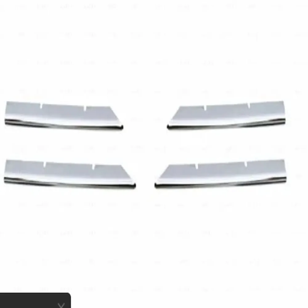 For Renault Megane 2 Chrome Front Grille 4 Piece 2006 2007 2008 2009 2010 Stainless Steel Auto Parts Car Accessories