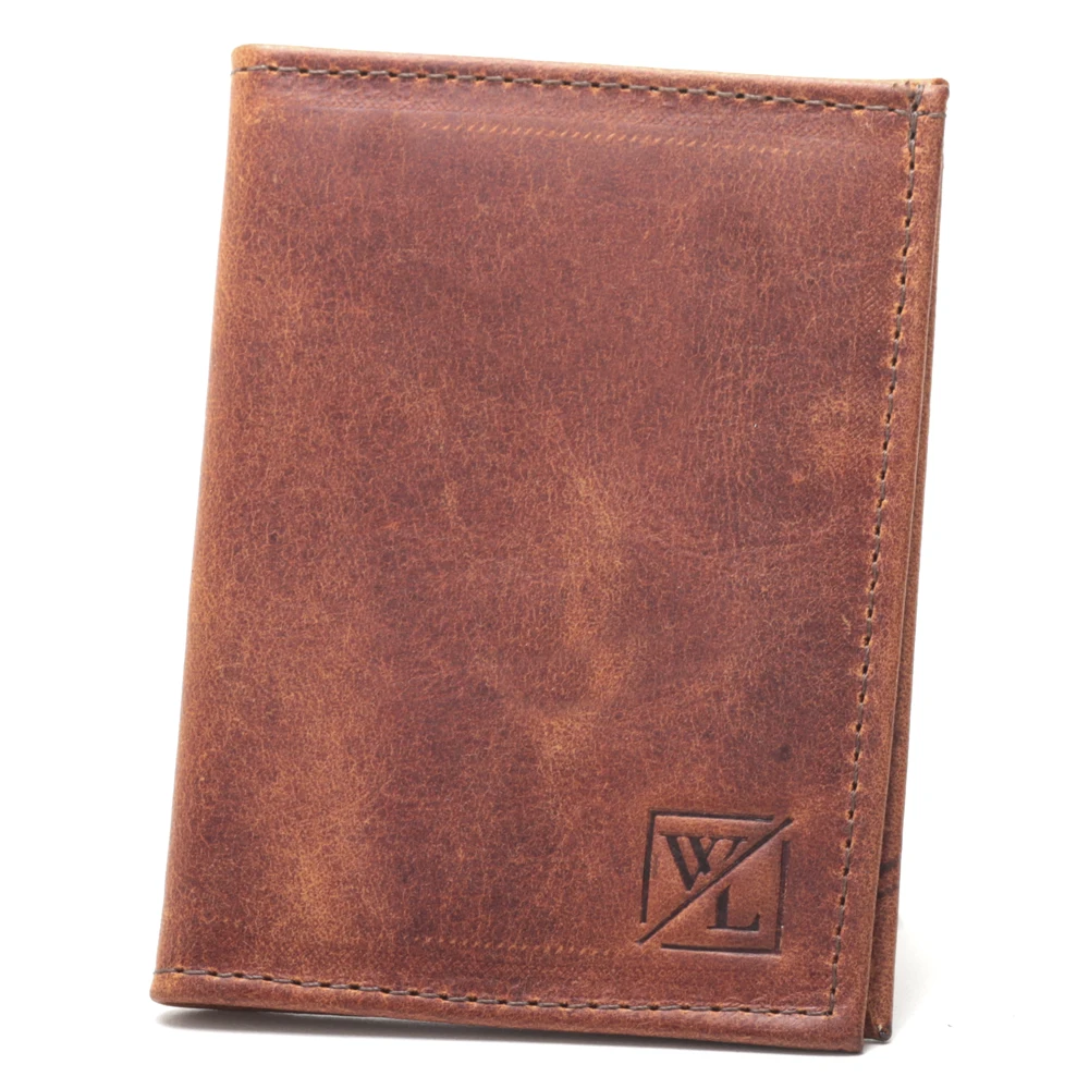 Men's Mini Wallet Ultra Thin Card Door Slim Driver Small Caramel Leather Black And Brown