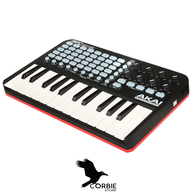 Akai Professional APCKEY25 Music Production Keyboard Controller Dj Equipment