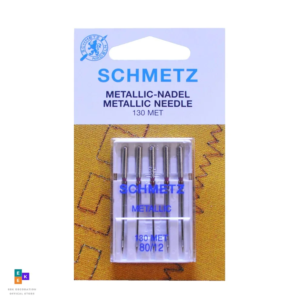 25Pcs Schmetz Household Sewing Machine Needles Universal Jersey Jeans Assorted Sizes for Singer Brother Janome and All Brands