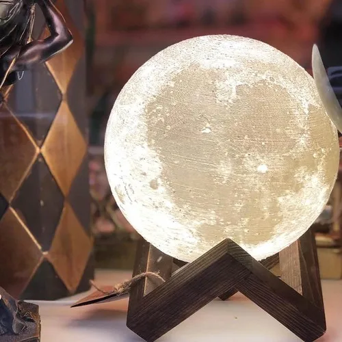 Fercura Moon Night Light White