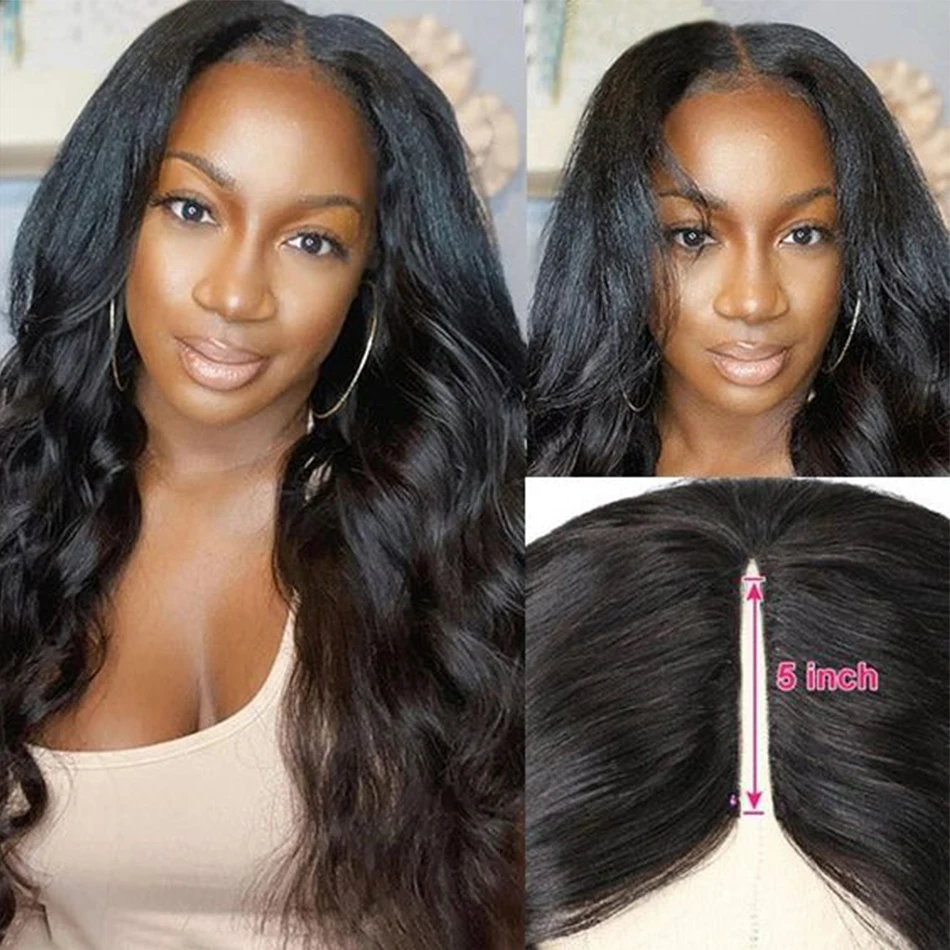 Body Wave Human Hair Wigs Glueless Wig Human Hair Ready To Wear U part Wig Human Hair V Part Brazilian Wigs On Sale Glueless