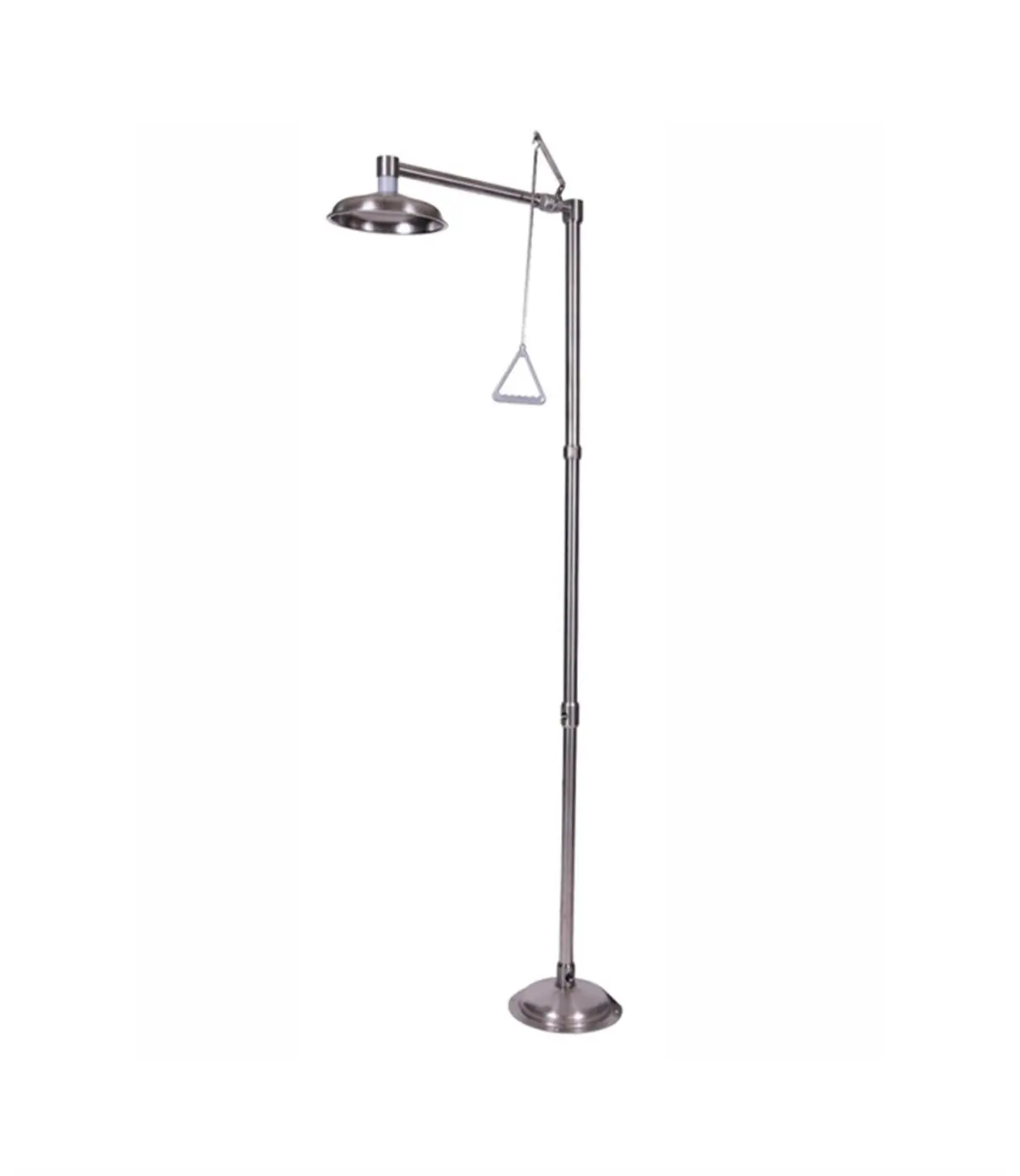 Istec Floor Mounted Full Height Shower Hand Operated Stainless Steel