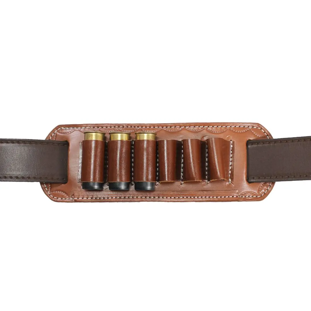 

YT HOBBY Hunting Shotgun 12/20/30/36 Gauge Bullet Cartridges Sell Belt Real Leather Ammunition Holder Open Style 6/10 Slots