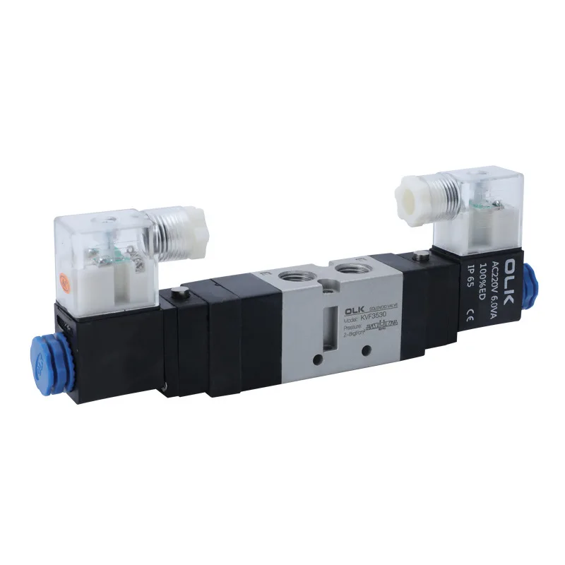 

VF Series KVF3530 SolenoidValve 5 Way 2 Position Power down hold Pneumatic directional valve