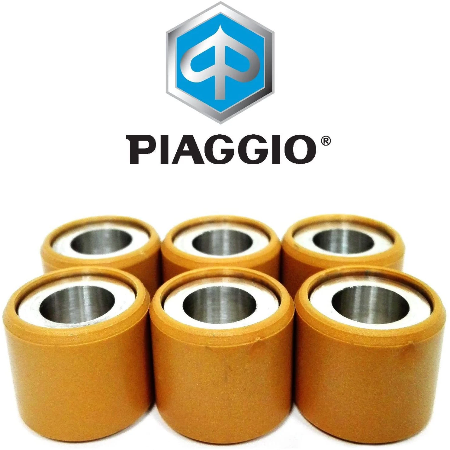 Kit 6 rollers Piaggio original cm1038045 for Piaggio Vespa GTS 4T Ie Super 125 2009/2016