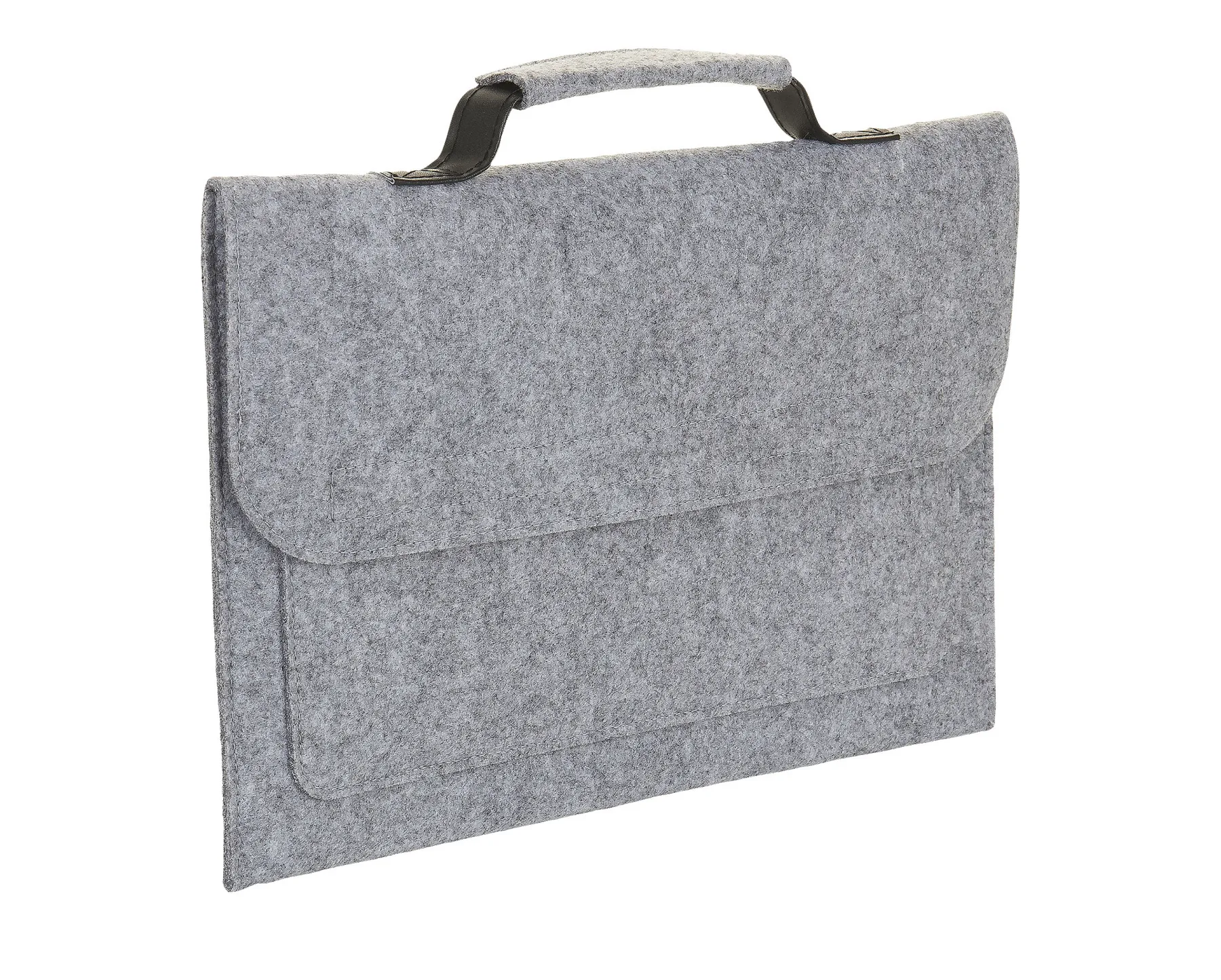 Brixton documents, britto documents, special document case, 2 felt and imitation leather carrying handles.