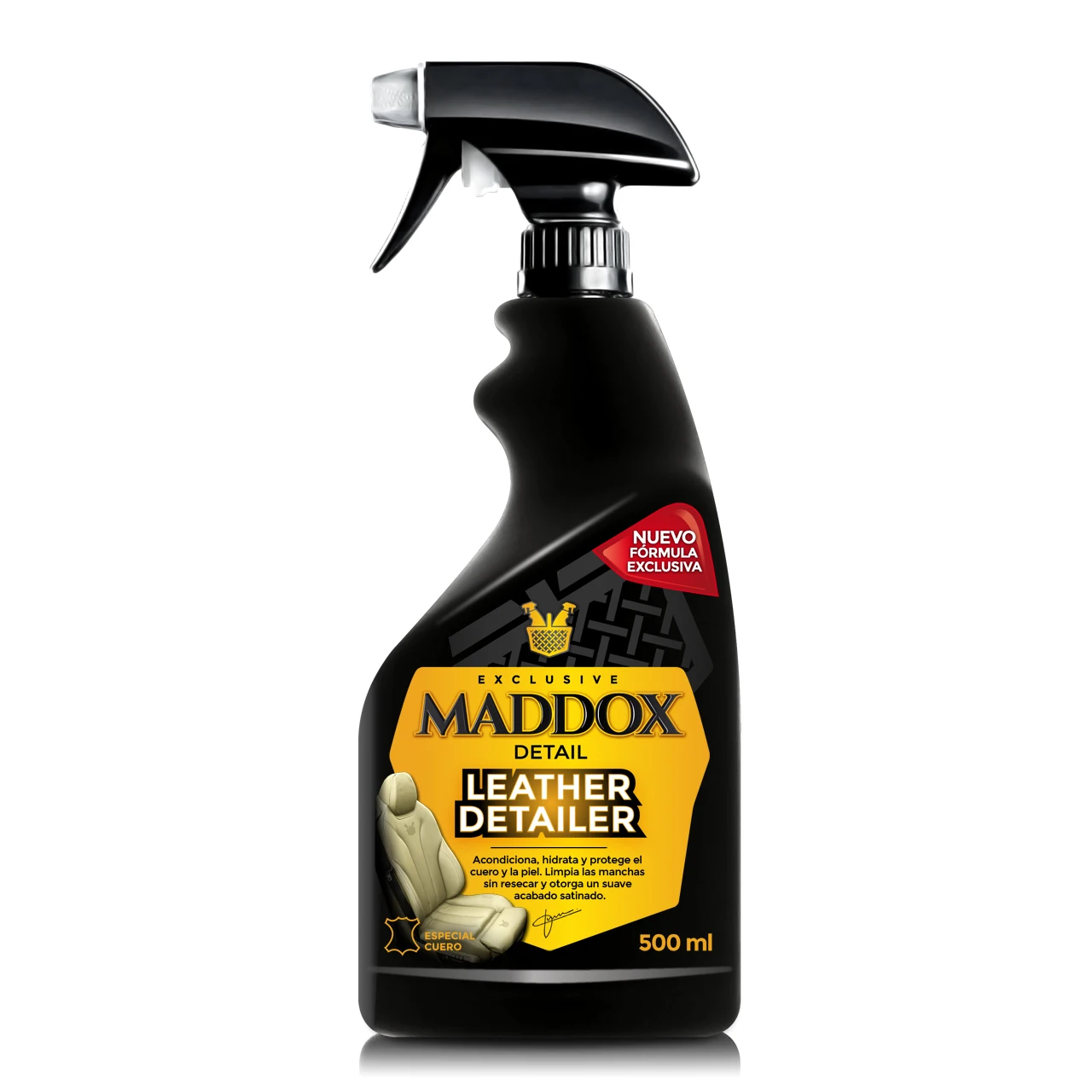 Maddox Detail - Leather Detailer-Leather and skin cleaner. 500 ml. Clean leather and leather upholstery quickly and effortlessly. Car seat cleaner leather and skin