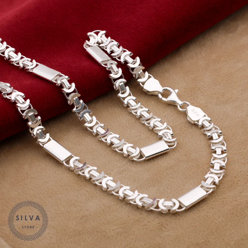 

Серебряная цепочка Серебряная 925 пробы, 6 мм
