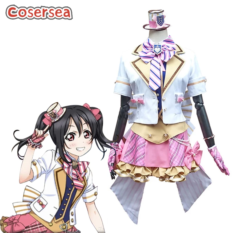 

Cosersea Anime LoveLive! Love Live School Idol Project Nico Yazawa Cosplay Costume Women Suit Dress Uniform Outfit Fullset