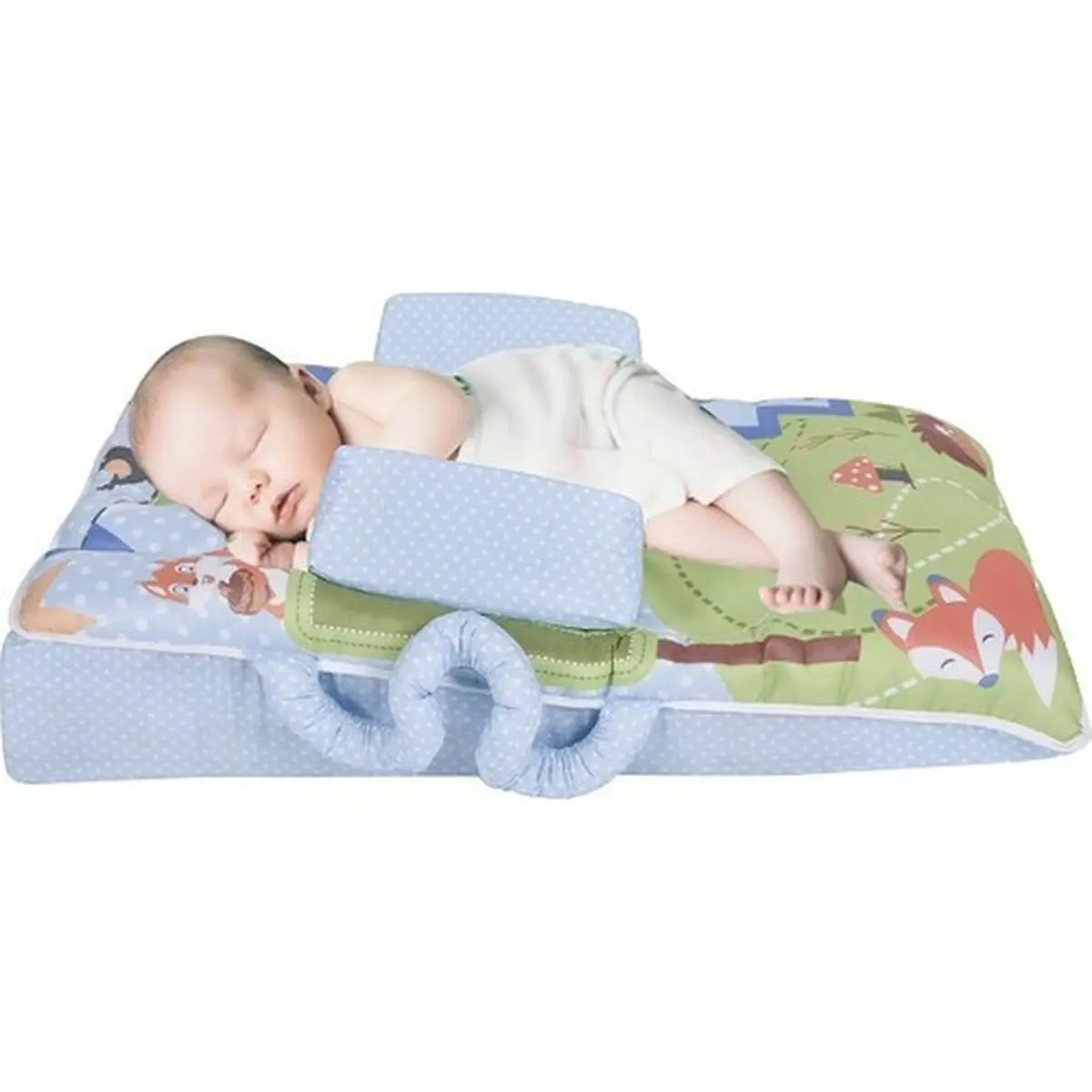 Sevibebe Cherry Core Luxury Baby Reflux Mattress - Cotton Cover 62*45 Girl Boy Suffocation Pillow