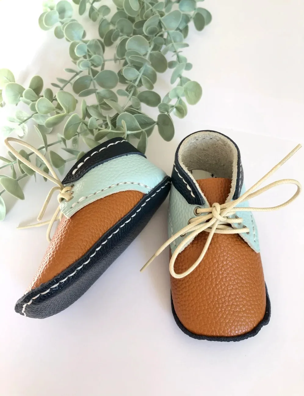 New Baby Shoes Glue St 100 Leather Boy Girl Multicolor Toddler Rubber Sole Anti-slip First Walkers Infant Newborn Moccasin