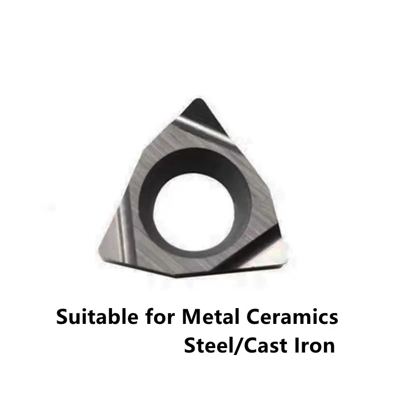 Sanai inserção de carboneto cnc wbgt060102 torno torneamento ferramenta inserção para haste chata swubr06 aço inoxidável metal usinagem cerâmica