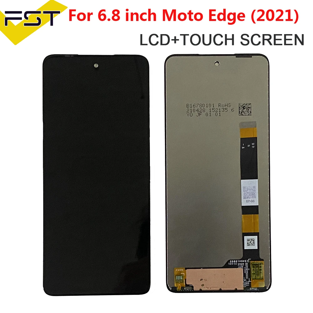 

6.8 inches Original Display For Motorola Edge 2021 Lcd Display Touch Screen Digitizer Assembly For Moto Edge 2021 LCD Sensor