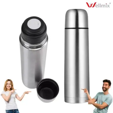 AZMS STORE-Thermal Bottle 500ml Stainless Steel With Unbreakable Vacuum ideal for carrying coffee QUICK SHIPPING FOR ALL BRAZIL