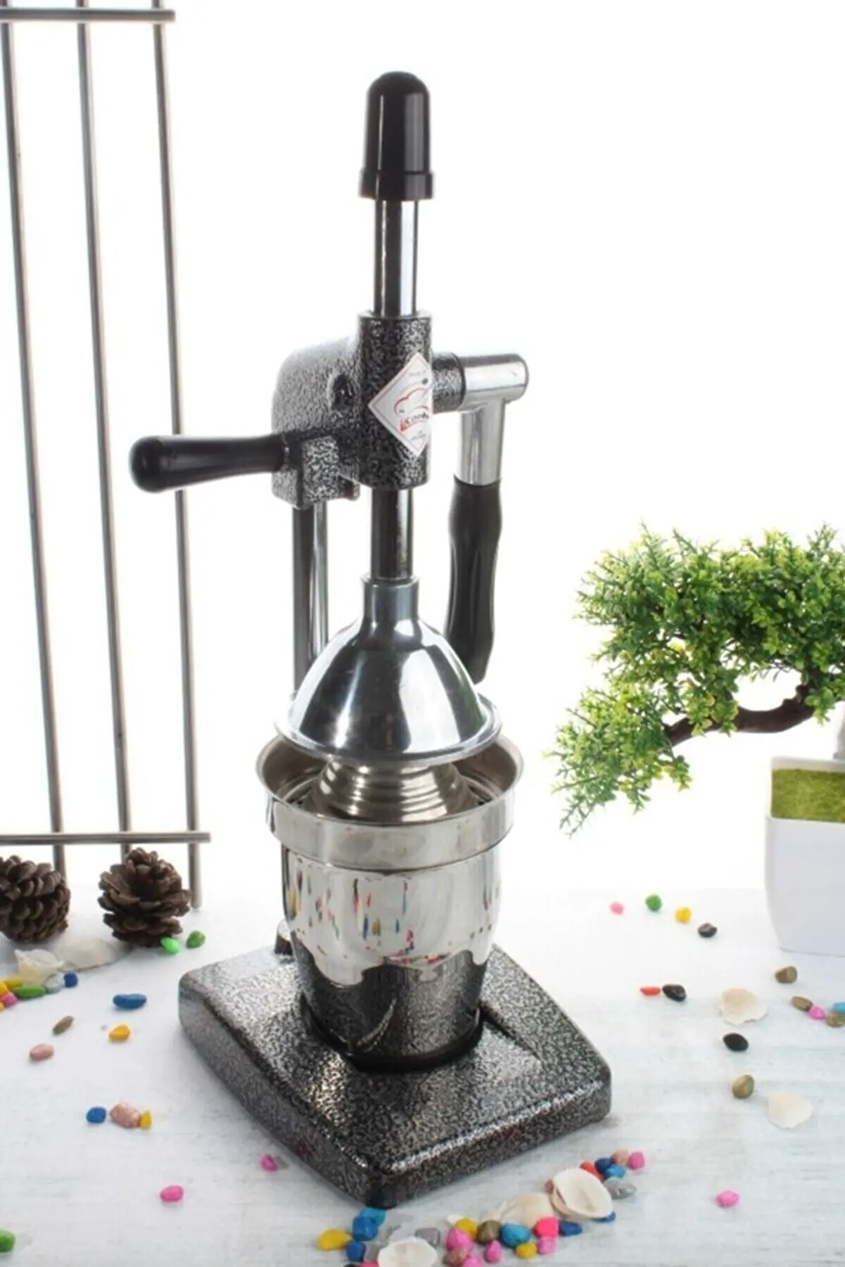 

Manual Stainless Steel Juicer Squeeze Slicer Hand Fruit Pressing Machine Citrus Orange Lemon Quality Home Tools