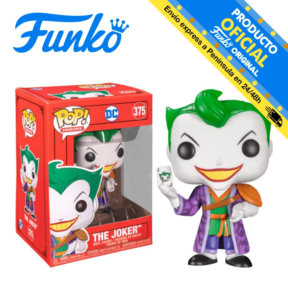 52428 FUNKO POP! DC Imperial Palace-Joker, original, toy, decorative, gift, child, girl, collection