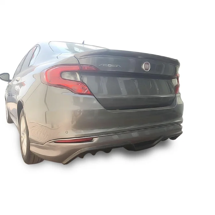 Fiat Egea / Tipo / Dodge / Neon Sedan için 2015-2021 Custom Style Arka Tampon Etek Abs Plastik