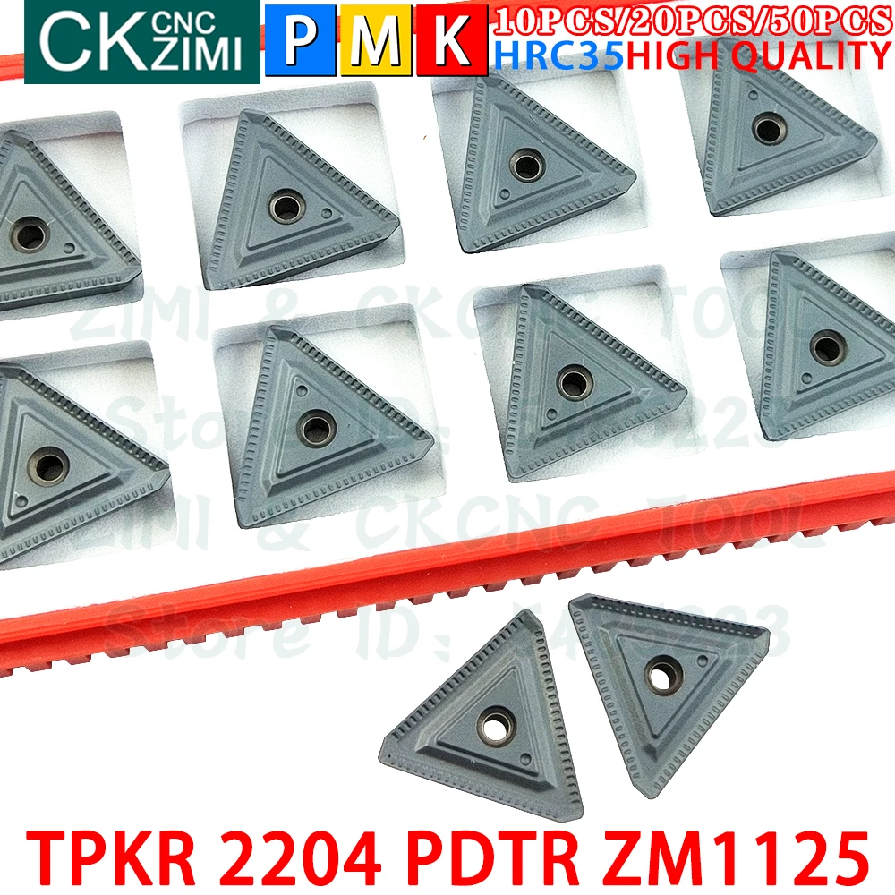 TPKR 2204 PDTR ZM1125 TPKR2204PDTR ZM1125 คาร์ไบด์มิลลิ่งแทรกเครื่องมือเครื่องมือโลหะ CNC เครื่องกลึงโลหะเครื่องมือมิ...