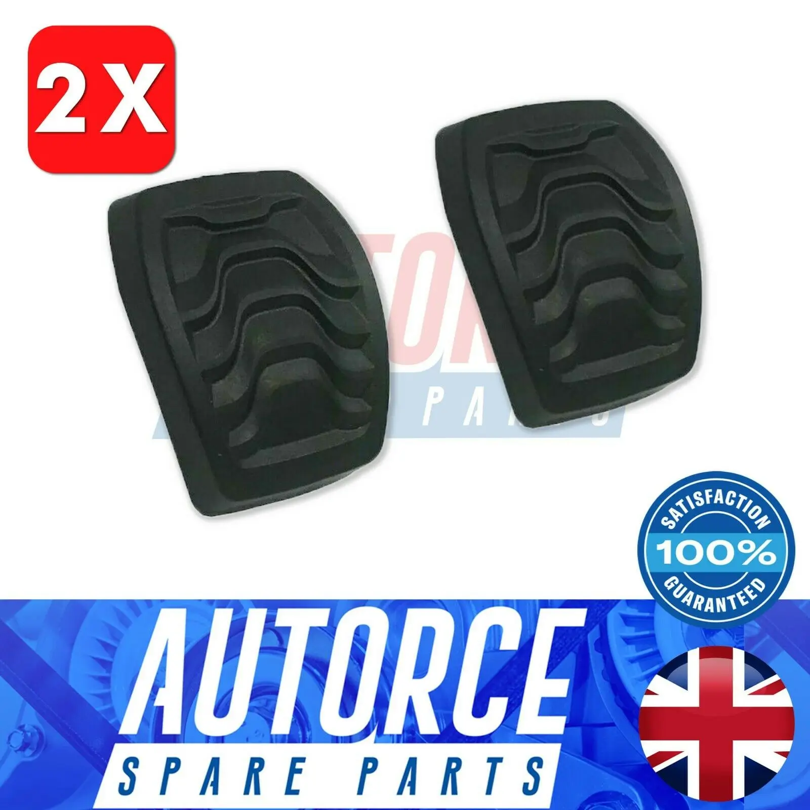 FOR FORD TRANSIT MK8 TDCI ECOBOOST ECOBLUE BRAKE CLUTCH PEDAL RUBBERS FITS BK217A624AB, 1826229, BK.217A624AB, BK21 7A624 AB