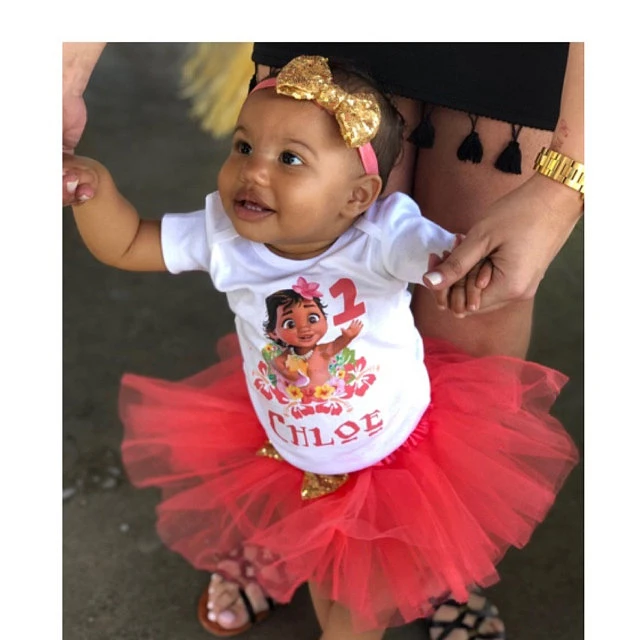 Moana birthday shops outfit for 1 year old