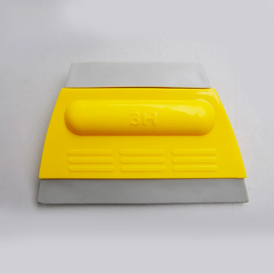 12.5*8.5cm Window Cleaning Washing Squeegee In Yellow For Car Windscreen Windows Tinting MO-202