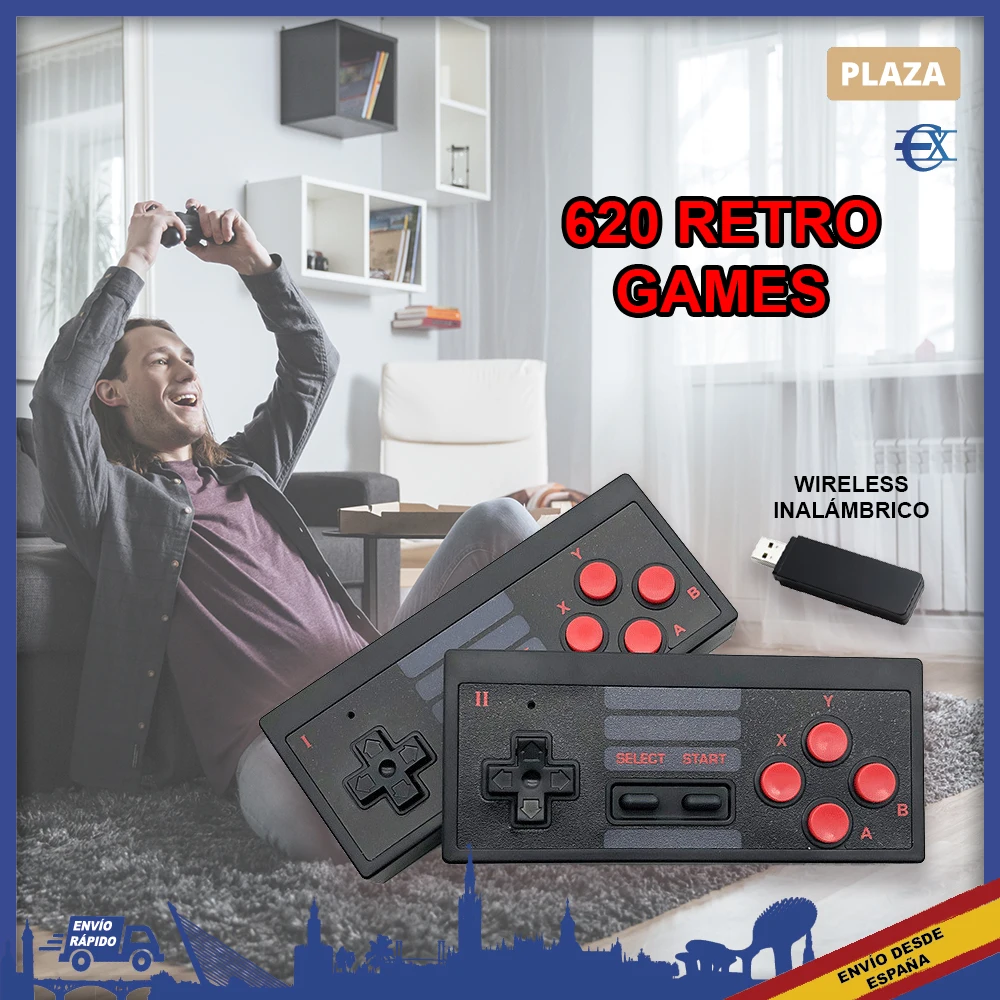 EUROXANTY®| Retro console | Video Game consoles | Retro games | Video Game | Video console | Retro Arcade Mini console