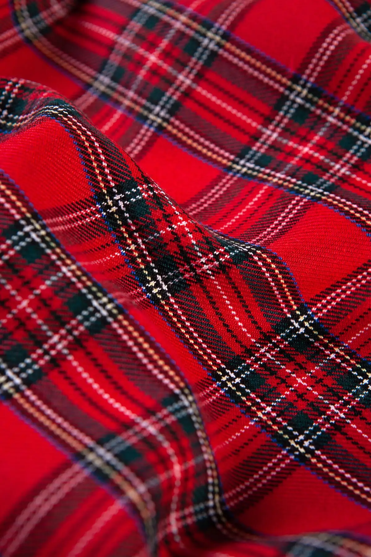 

All Patterns 100cmx150cm Ecossaise Plaid Fabric Christmas Tartan Scottish Polyester Viscose Yarn Twill Pleated Skirt Uniform