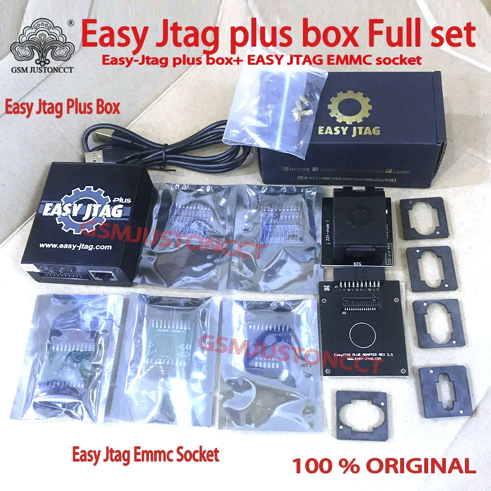 2025 version Easy Jtag Plus Box with emmc socket