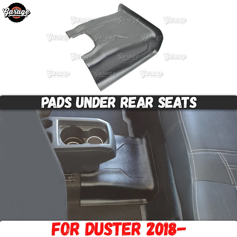 Guards of inner lining for Dacia Duster 2018- / Renault Duster 2021- ABS plastic accessories protect of center carpet molding